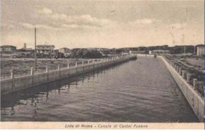 Canale dei pescatori, Ostia