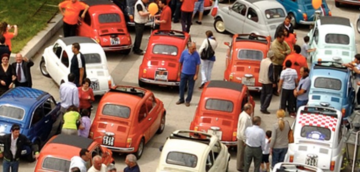 Fiat 500 ostia