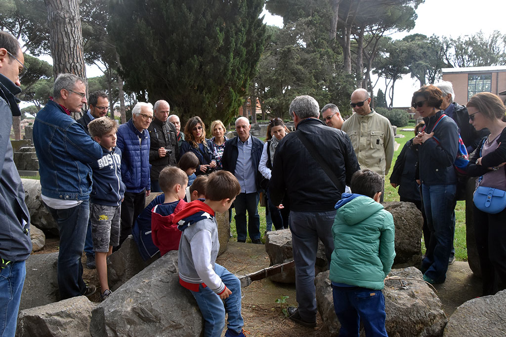 Progetto ISCIX, Spazi all'Arte, Visita agli scavi